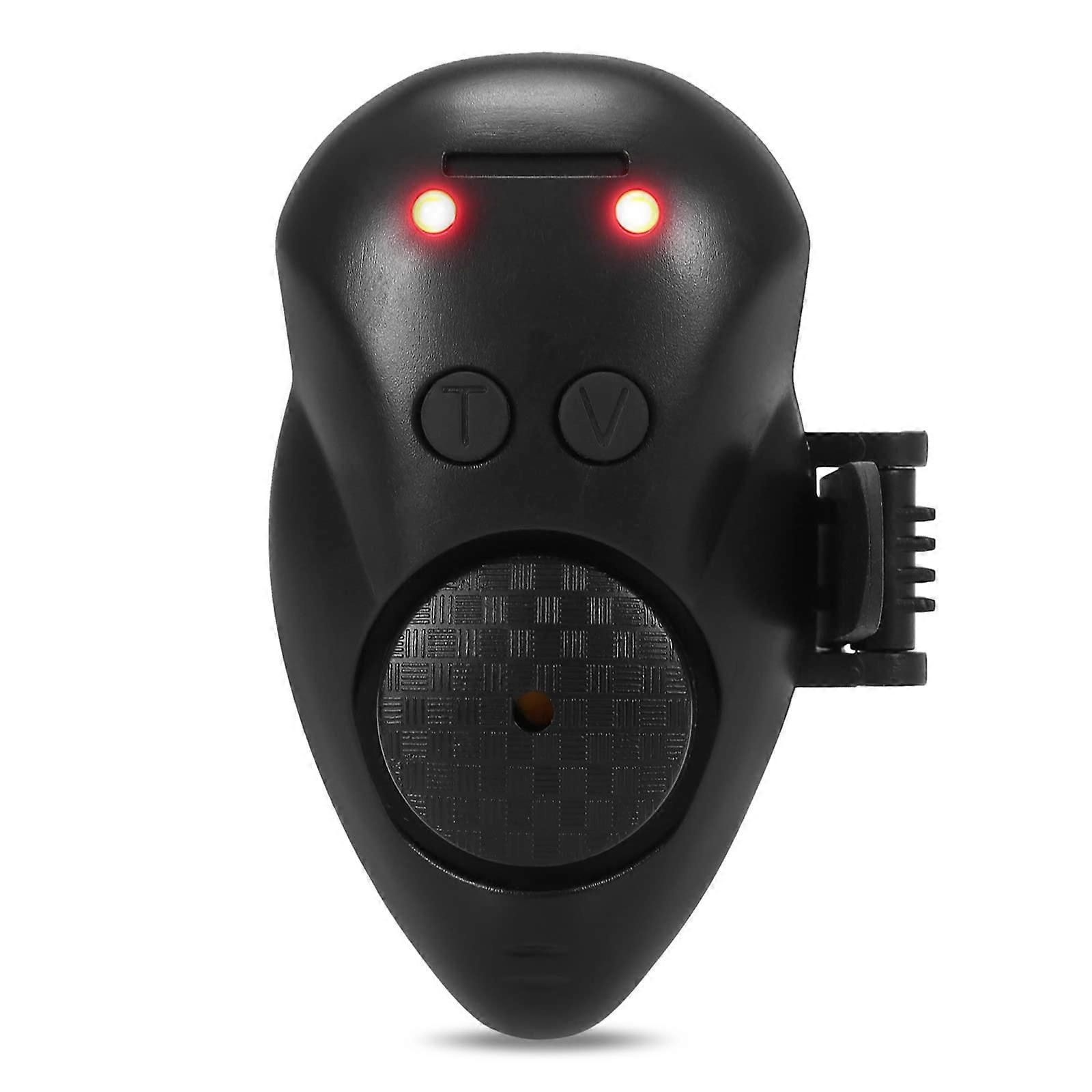 Fishing Bite Alarm with LED Light, Adjustable Sound, Sensitive Detection, MultiRod for Sea and Ice