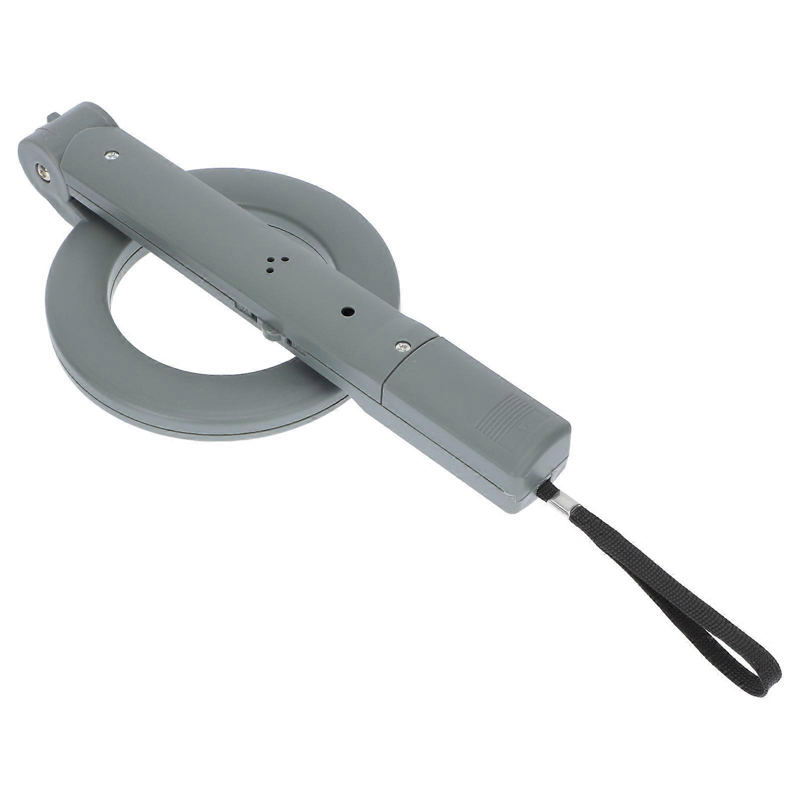 Metal Detector Handheld Security Detector for Metal Finding 1Pcs Grey Plastic