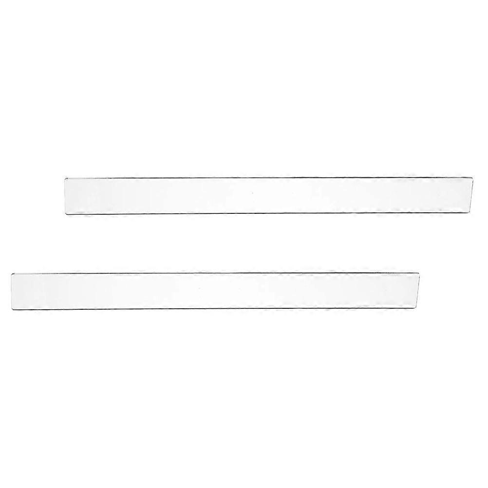Acrylic Rolling Pin Guides for Dough Thickness Measuring Strips 2Pcs