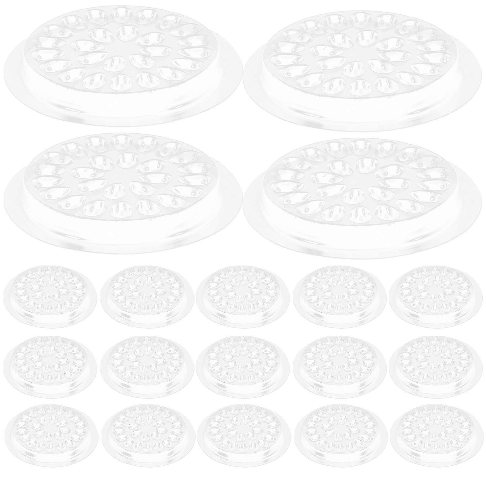 Eyelash Glue Pallet Acrylic Lash Tool for 30Pcs False Eyelashes