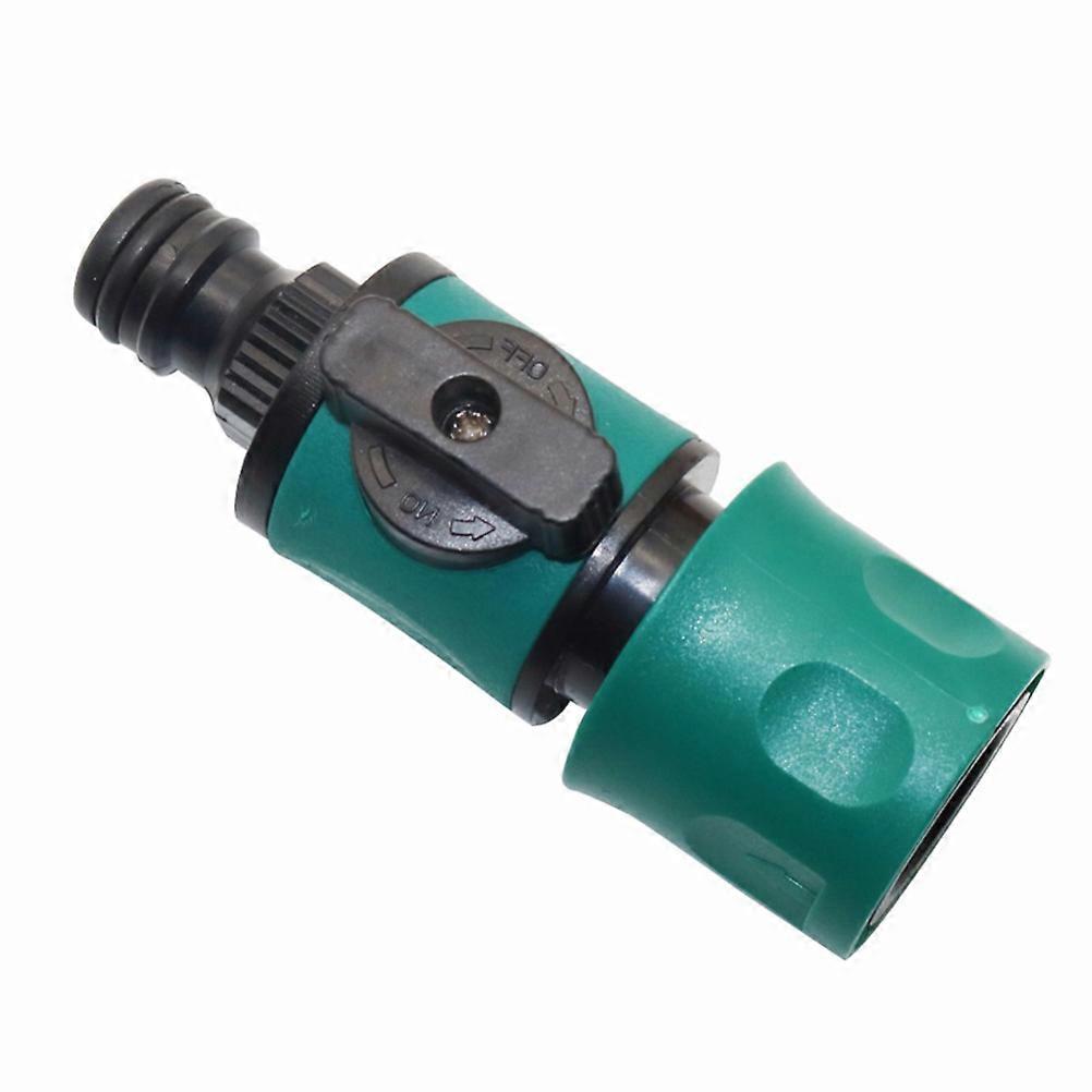 Plastic Quick Connection Joint for Internal Thread Connector Green