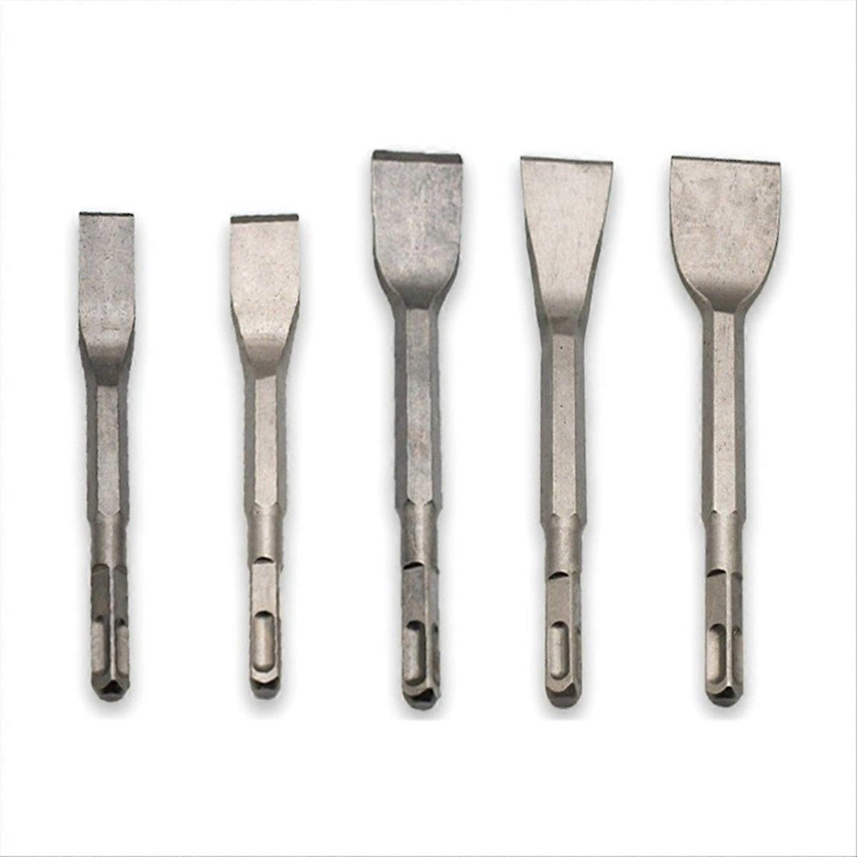 5PCS Hammer Pick Scraping Chisel Set Square Handle