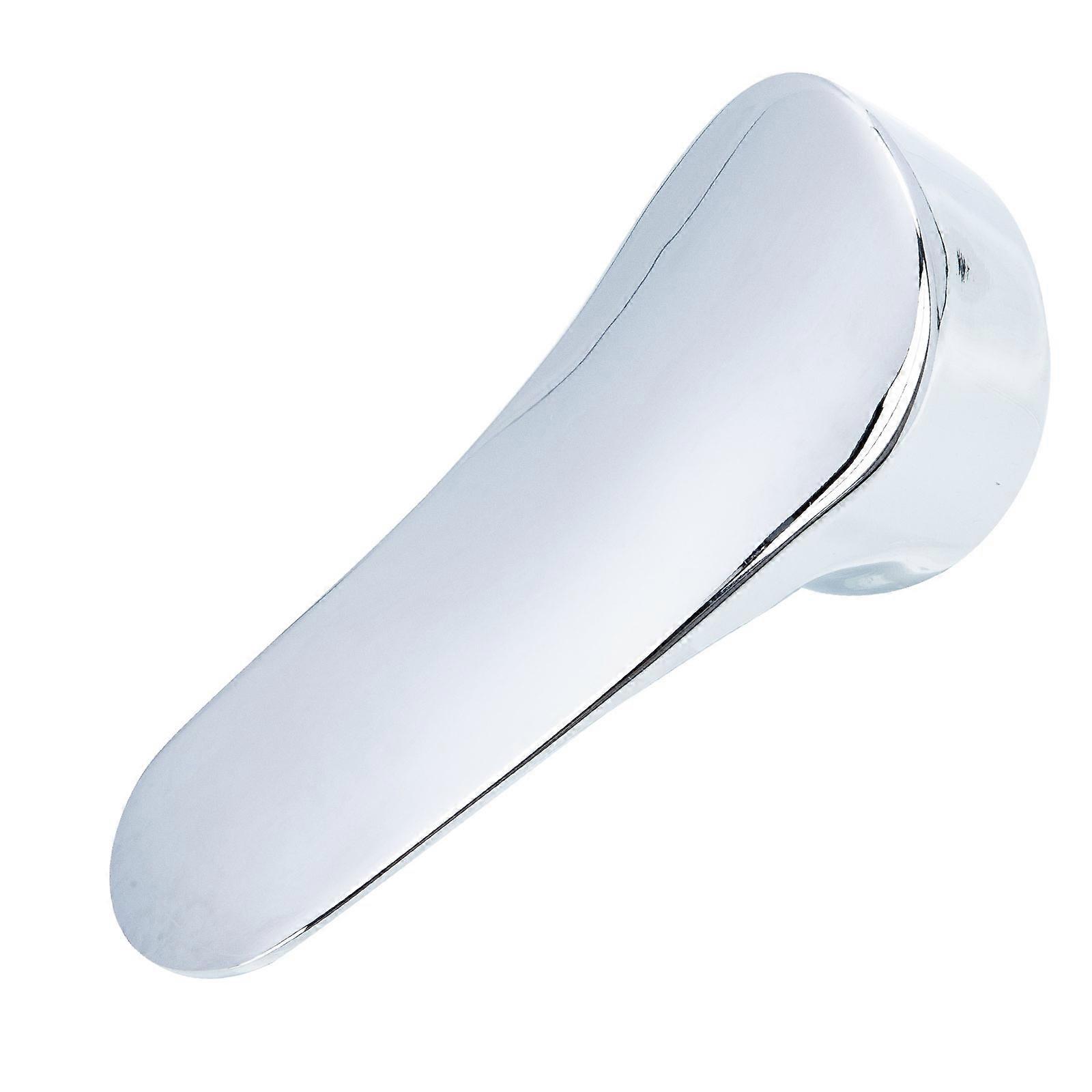 Water Tap Handle Faucet Shower Handle Replacement 2Sets Alloy Silver for Kitchen