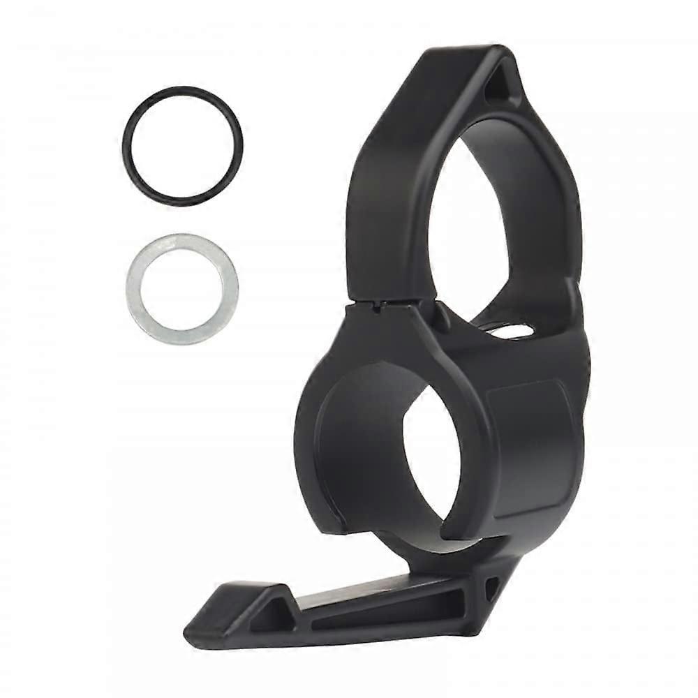 2 pack Flashlight Ring,Flashlight Mounting Ring Torch Finger Release Ring with Pocket Clip for Multiple 1" Flashlights