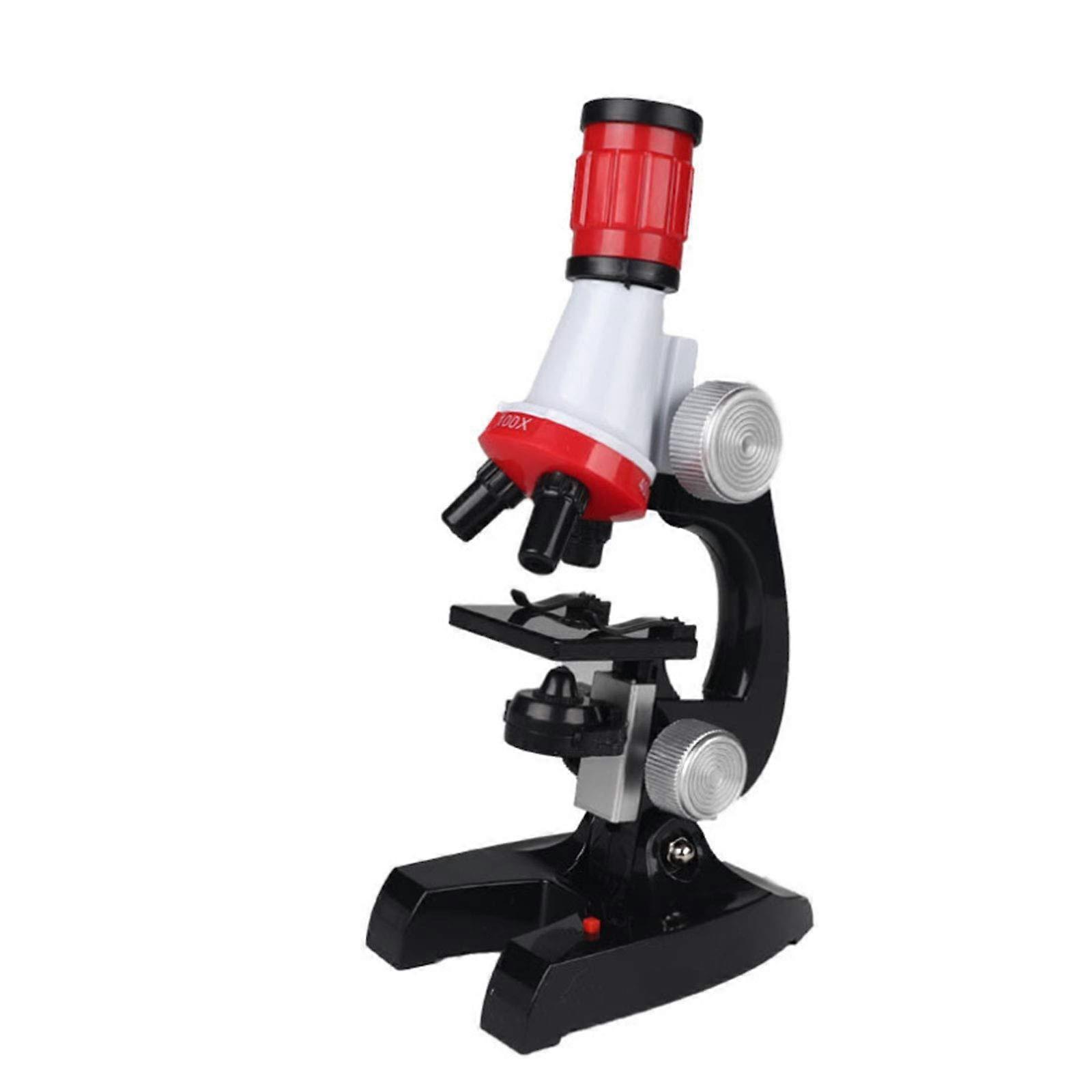 Student Microscope with LED Light, HD 1200x Magnification, Easy Focus, for Elementary School Science