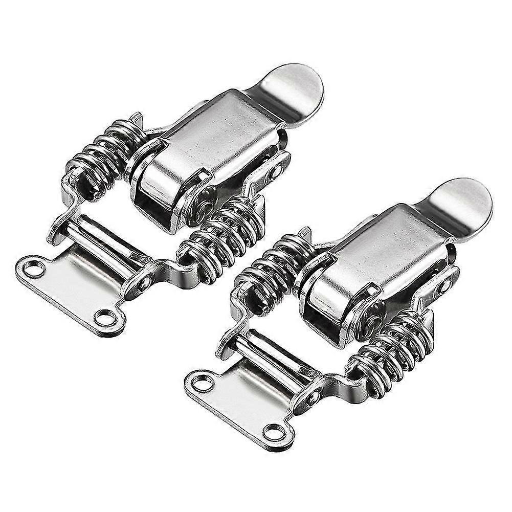 2/4/8Pcs Draw Latch Clamp Double Compression Spring for Cabinet Drawer