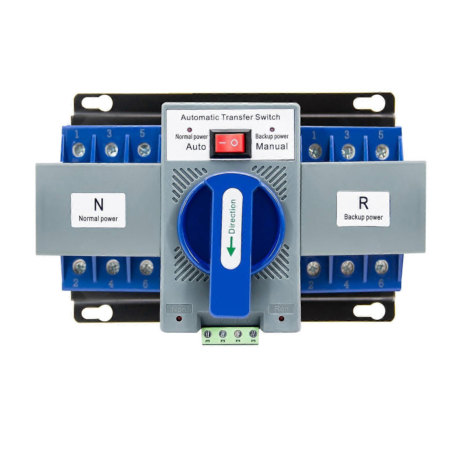 110V 3P 63A Automatic Transfer Switch for Generator Changeover, ThreePhase Dual Power