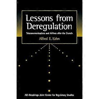 Lessons from Deregulation Telecommunications and Airlines after the Crunch