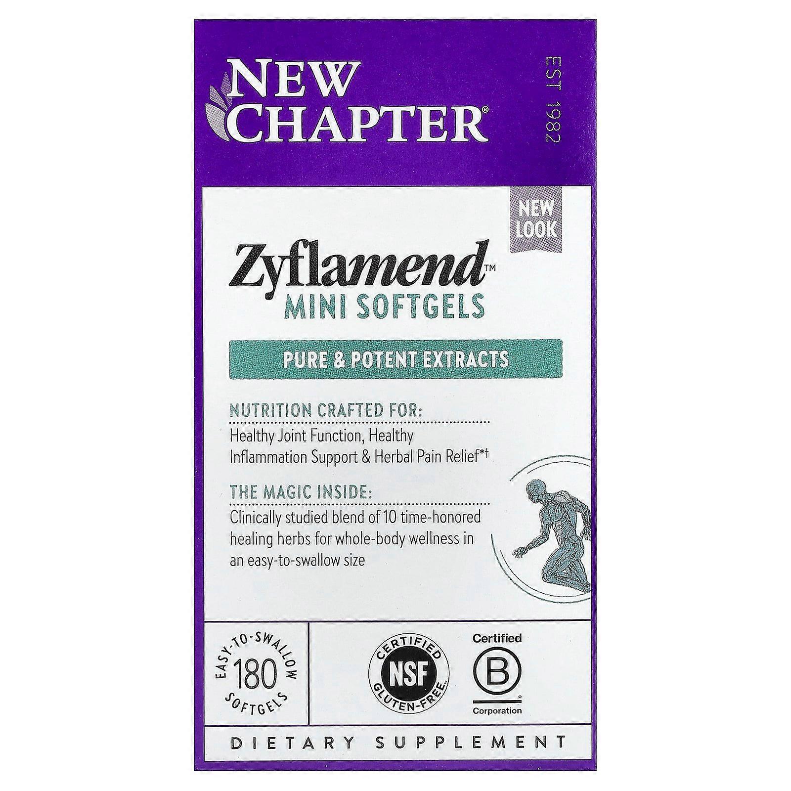 New Chapter, Zyflamend, Whole Body, 180 Mini Softgels
