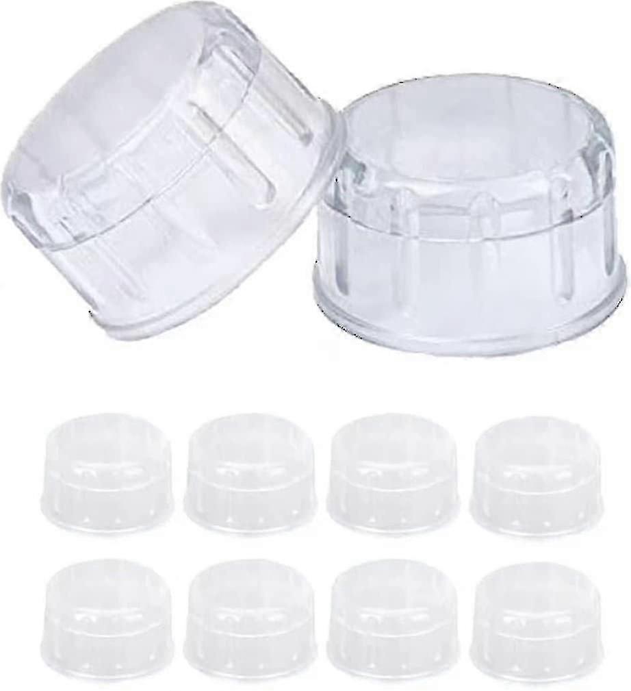 Plastic Replacement Lids Compatible with500cc/700cc Shaker Cups (10 Pack) - Boba Tea Essentials