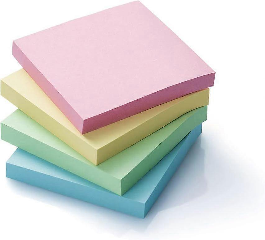 Sticky Notes 3x3 in,Sticky Notes Colorful,Super Sticky Notes,Basic Office