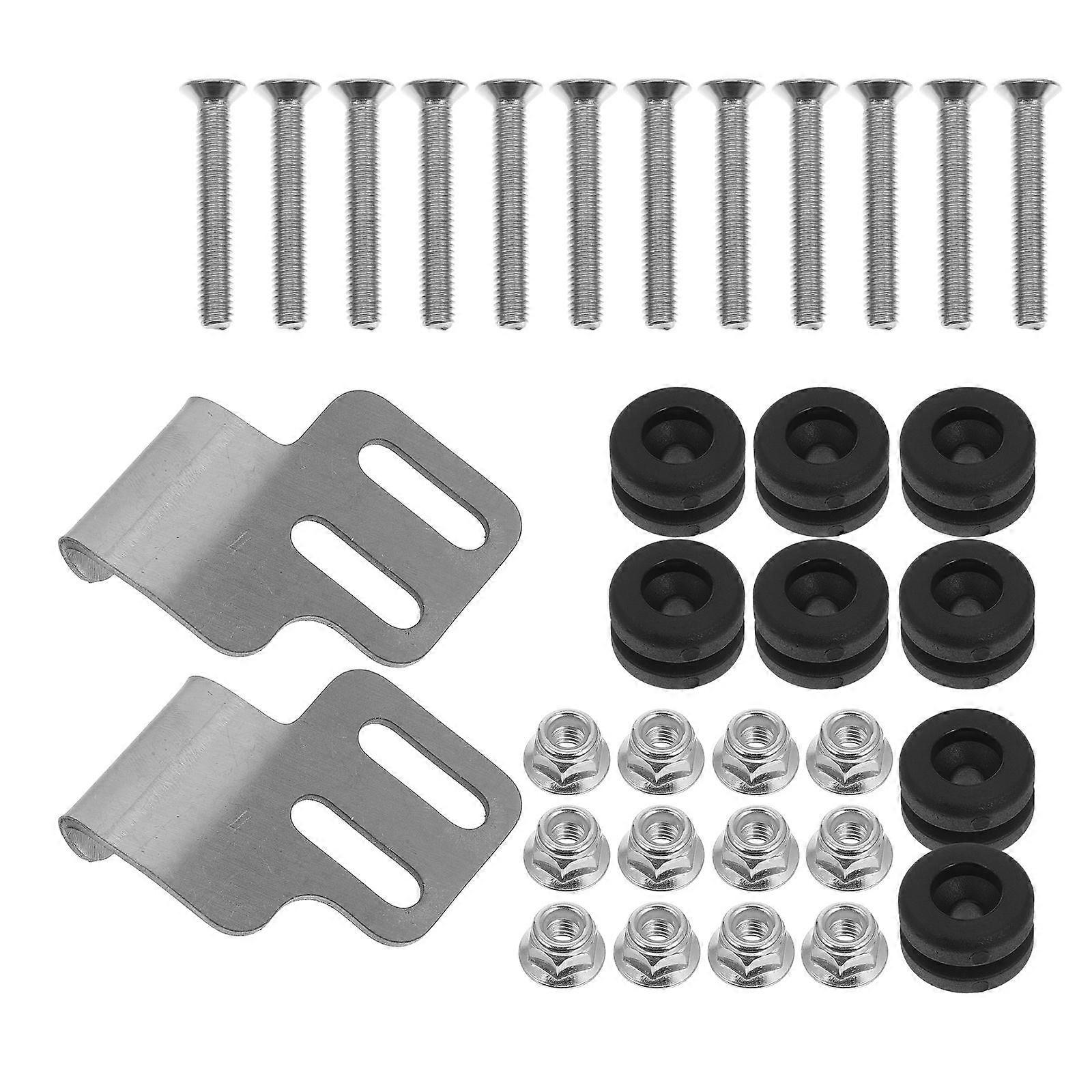 1 Set Motorcycle Mounting Bracket Kit Quick Install Trunk Mount Trunk Hardware Motorcycle Trunk Bracket Motorcycle Hardware Kit