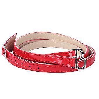 High Heel Shoelace Anti-Loosening Straps Red 60x0.75cm Cross Shape Chic Design 1Pair