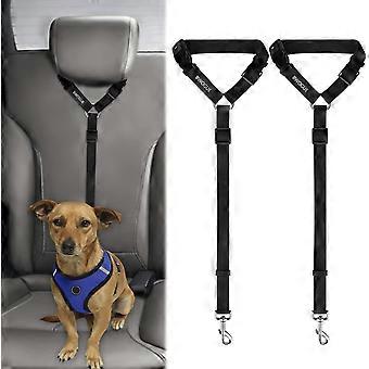 Adjustable Pet Car Safety Belt - Dog & Cat Vehicle Seat Restraint