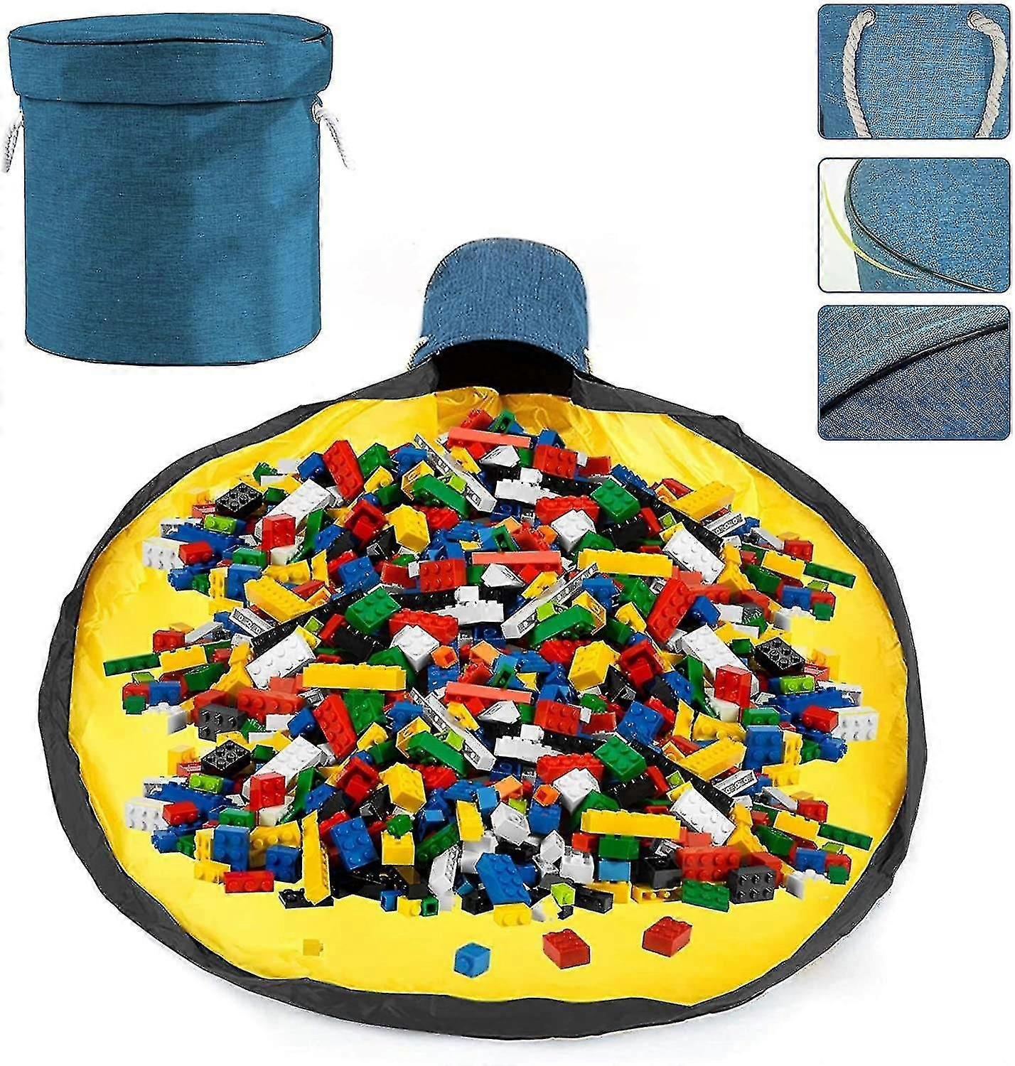 Transparent Plastic Toy Storage Box