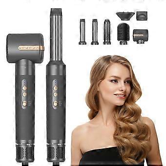 7 In 1 Swift High Speed Air Styler Black Hair Dryer_Special Gift
