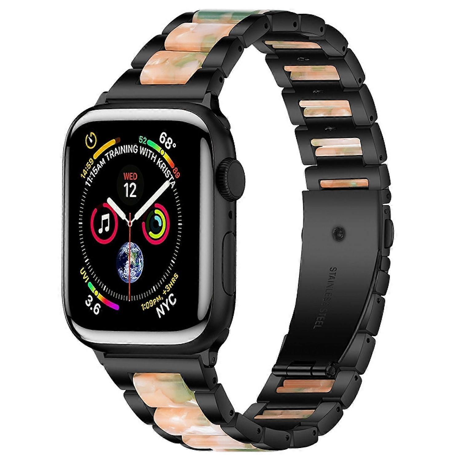 For Apple Watch Series 11 10 42mm / 9 8 7 41 / 6 SE 5 4 40mm Metal / Resin Band