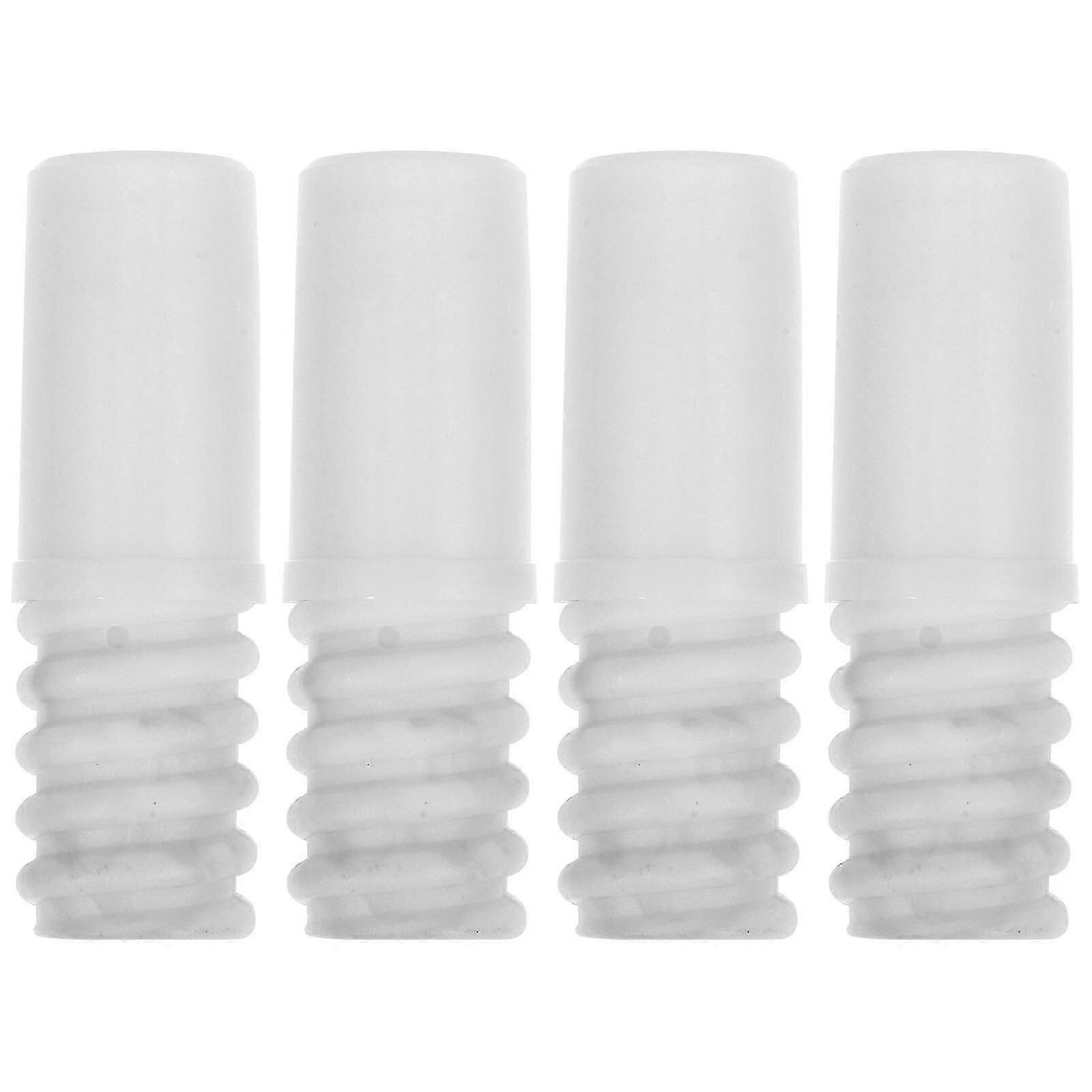 4Pcs Replacement Tail Adapter Threaded Tip Replacement Threaded Tip Repair Mop Handle Pole Handle