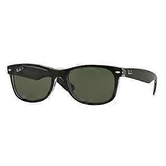 Ray-Ban RB2132 New Wayfarer Polarized 605258 Full Rim Clear Unisex Wayfarer Sunglasses UV3 Polarized Original