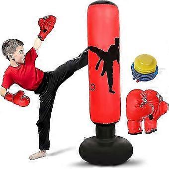 Boxsack für Kinder. Aufblasbarer Boxsack . Kinder Boxen Übungsset . Sofortiger Rückprall - Ri