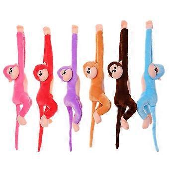 6 Stück 24 Zoll langer Arm Affe Plüschtier Plüschtier Affe niedliche Heimdekoration Geburtstag Weihnachtsgeschenke
