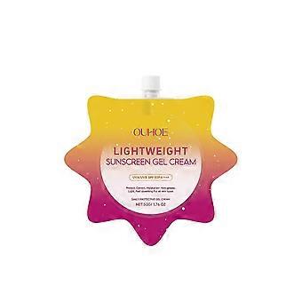 Sunscreen SPF50 PA++++ Lightweight Face Body Sunscreen Gel UVA/UVB Protection for Daily Use