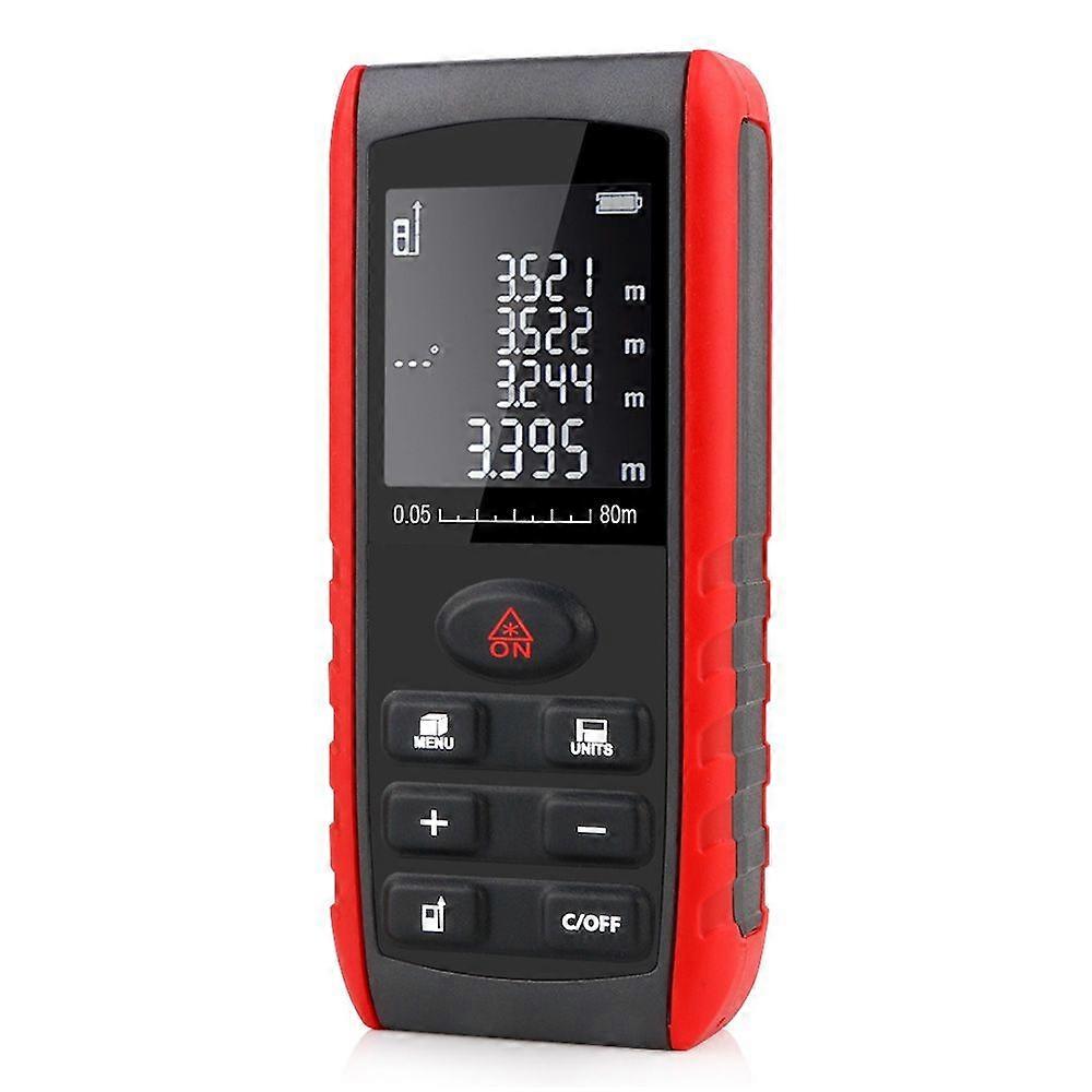 E80 Laser Rangefinder Laser Distance Meter Measuring Device Digital Handheld Tools Module Range E80