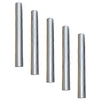 Manicure Pen Caps Zinc Alloy Metal Protective Covers for 5Pcs Nail Art Pens
