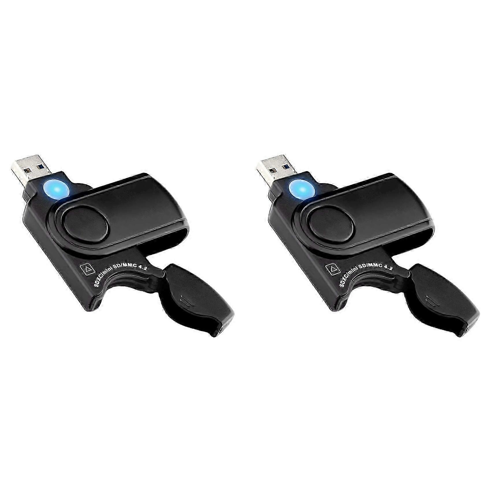 2X USB 3.2 Multi Memory Card Reader OTG Android Adapter USB3.0 Card Reader for Mic SD/TF Card Reader Computer PC
