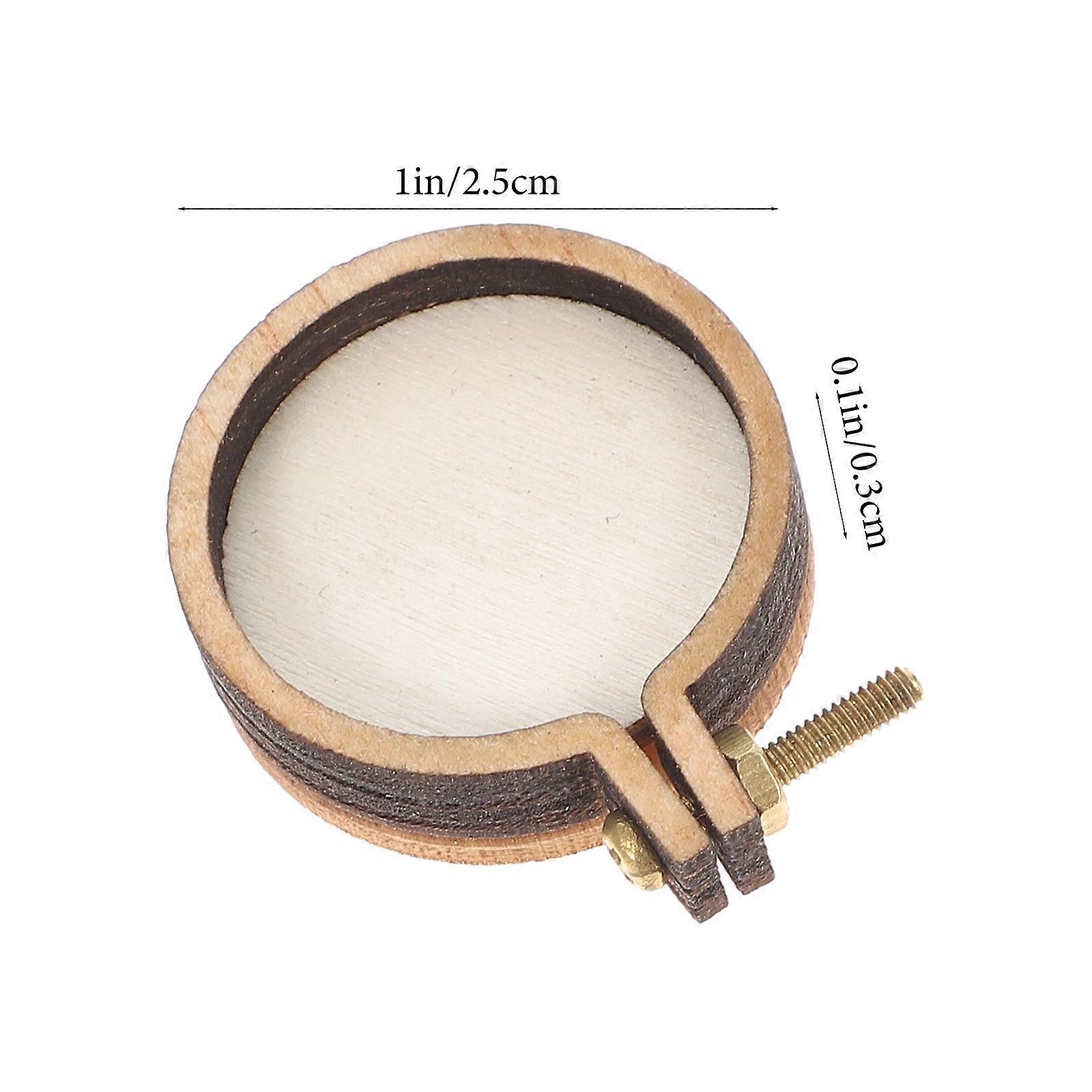 Mini Embroidery Hoops for DIY 16Pcs Tiny Sewing Hoops for Crafts Set