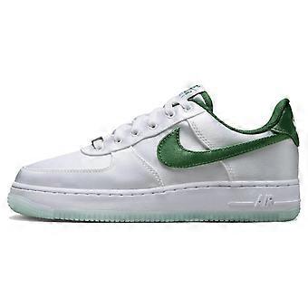 Nike Air Force 1 Low '07 Satin White Pine Green Women's DX6541-101