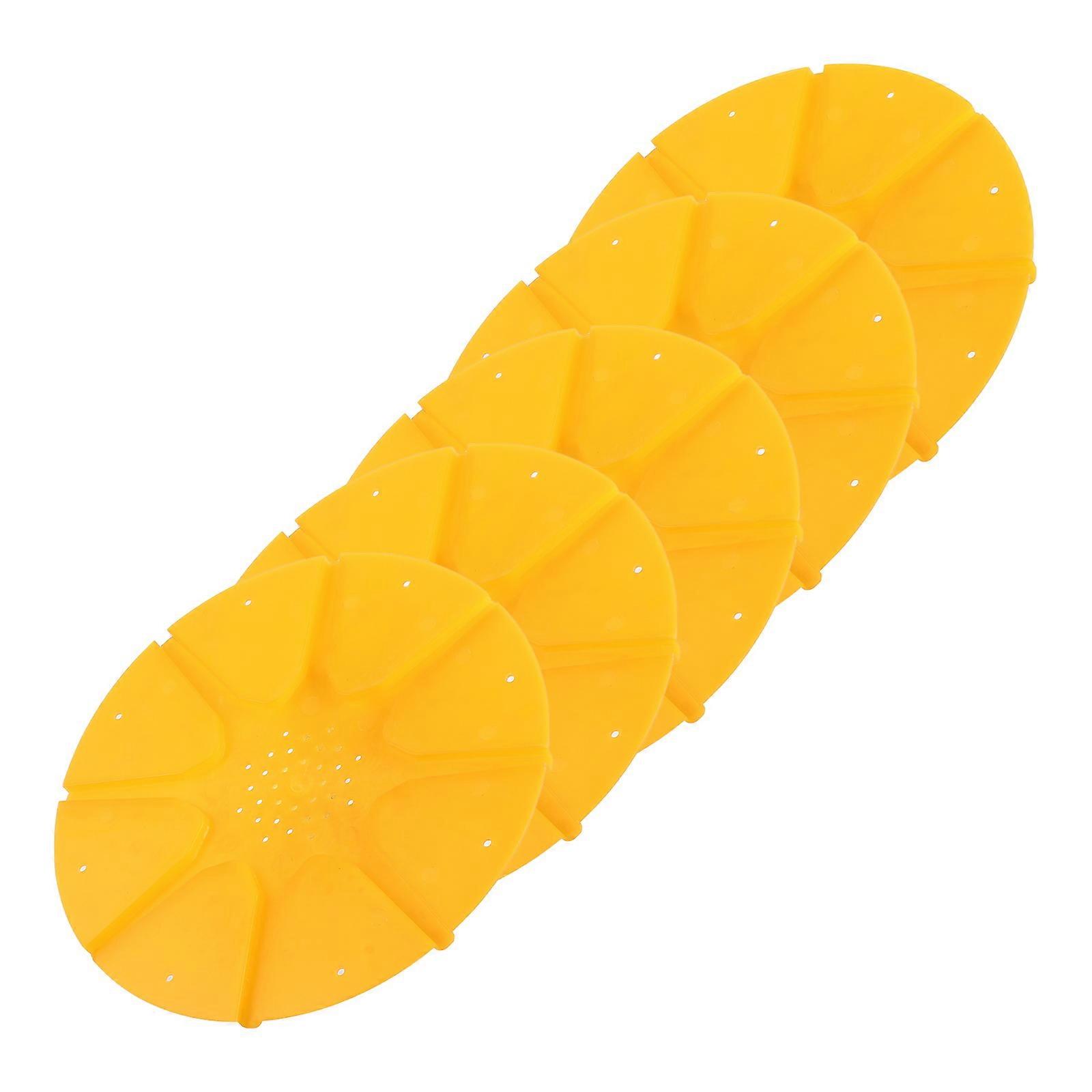 Beekeeping Tool Bee Escapes Disc for Hive Management 5Pcs Set