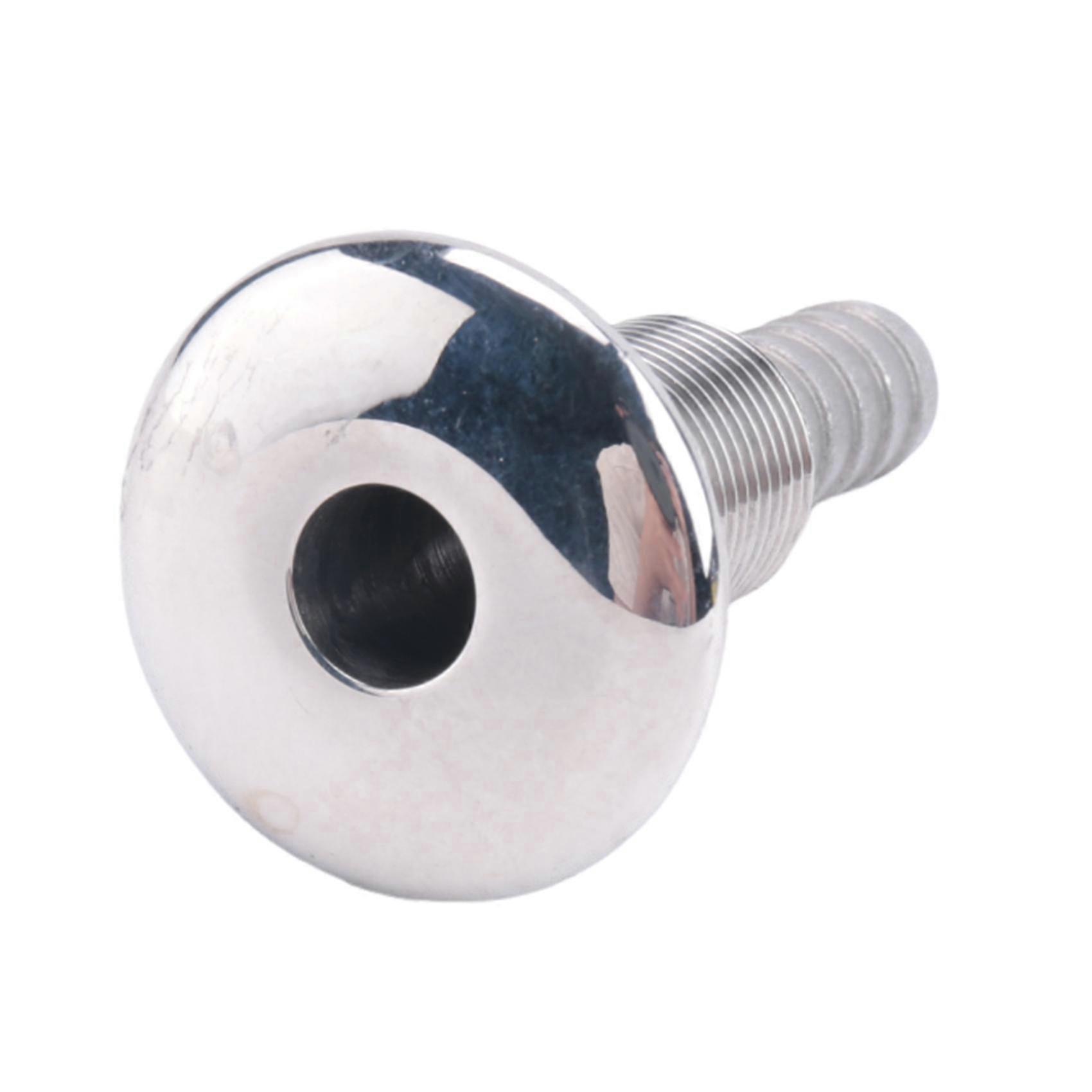 Saltwater-Resistant 316 SS Drain Fitting