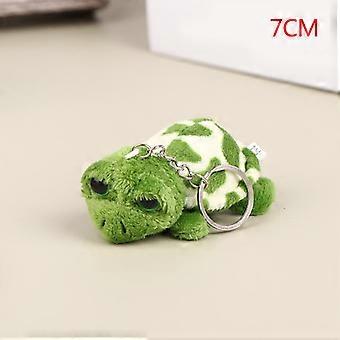 7/10Cm Cute Turtle Plush Stuffed Doll Soft Plush Toy Keychain Bag Decor Pendant Kid Gift
