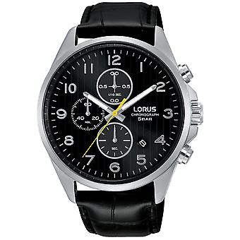 Lorus Sport Mann Quarz Analog Man Uhr mit Rindsleder Armband RM383FX9