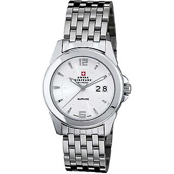 Swiss Military Quartz Analog Man Watch with 20000ST-2M Stainless Steel Bracelet