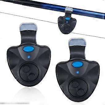 2Pcs Fishing Alert Fishing Bite Alert Sensitive Electronic Fishing Rod Bite Indicator Light Fishing Alert-SNNGV