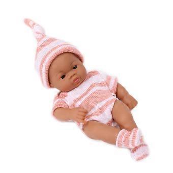 Doll Lifelike Re-born Baby 7'' Baby Toy Soft Vinly Soft Body Best Birthday Gift for Girl Kid Toddler