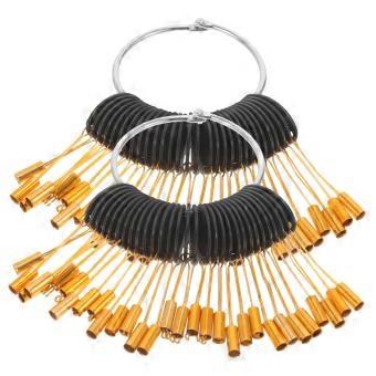 Hair Color Swatch Ring Professional Display Organizer for Stylists Salon Hair Sample Holder Set