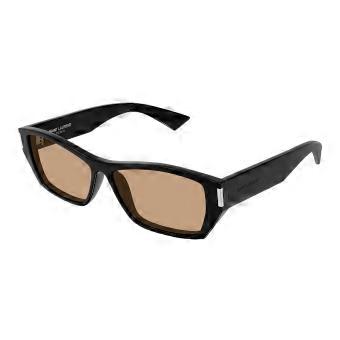 Saint Laurent SL 928 005 Full Rim Black Women Rectangle Sunglasses UV1 Original