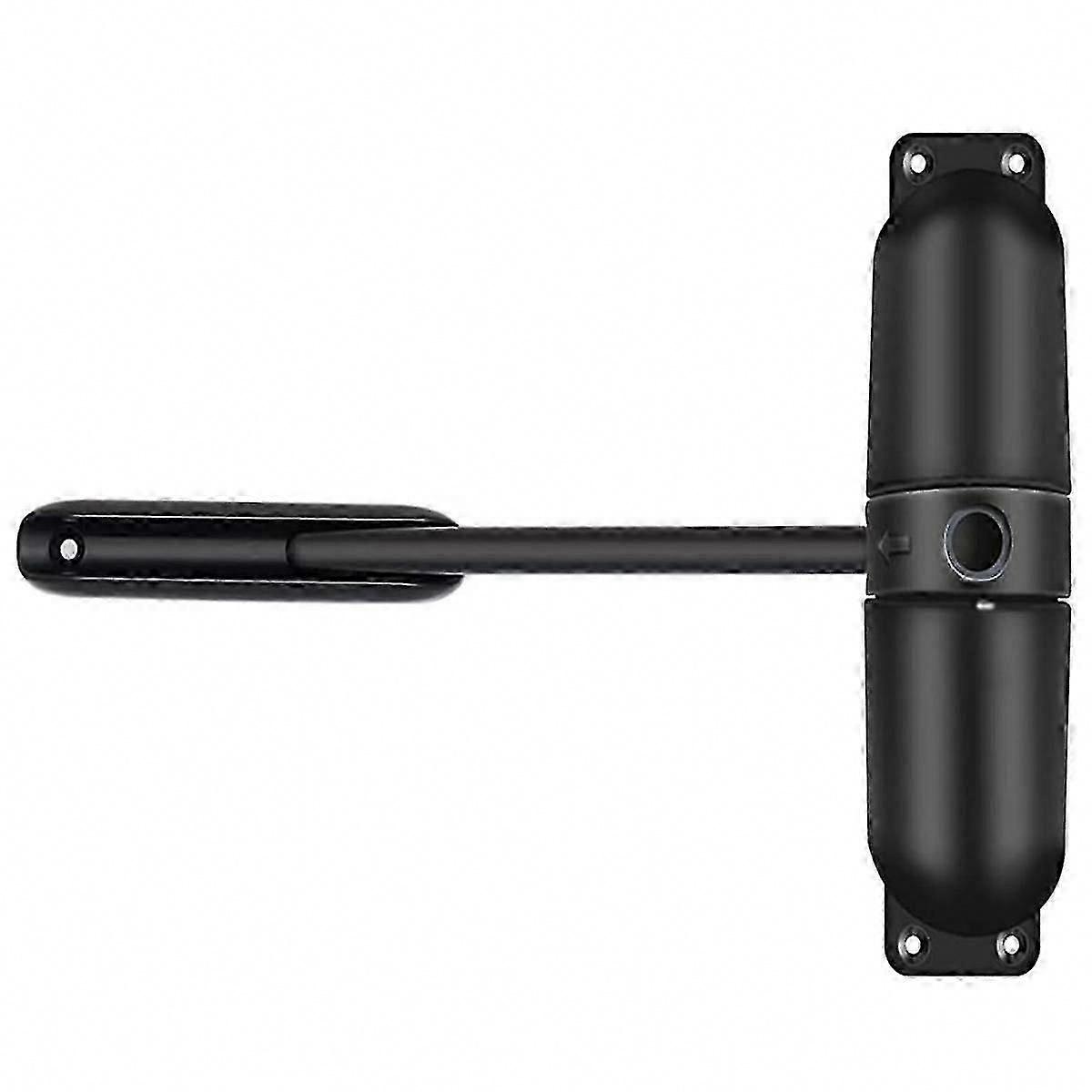 Adjustable Automatic Door Closer with Safety Spring, Hinge-Style Mount