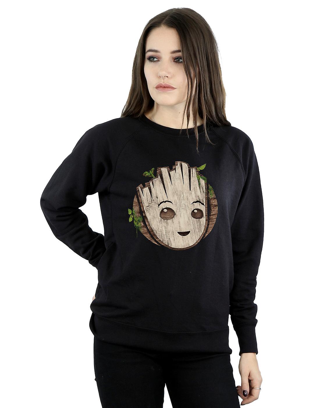Marvel 女装 I Am Groot 木头卫衣