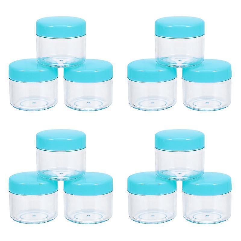 3.9X3.4cm Green Travel Bottles & Containers 20 Pcs Refillable Sub Bottles Cream Boxes Portable Cosme
