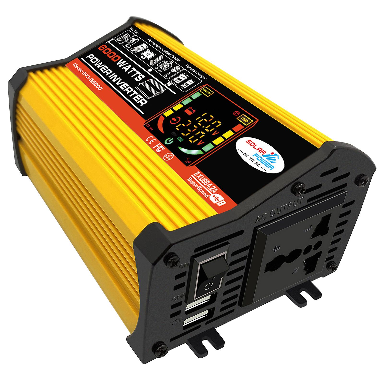 Modified Sine Wave Inverter High Frequency 6000w Peak Power Inverter