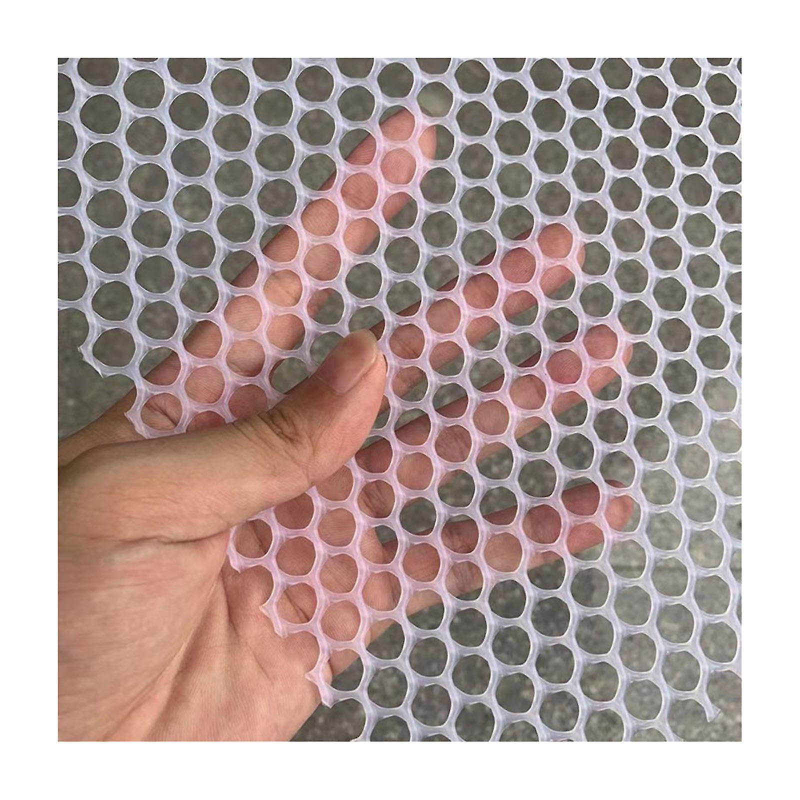 Reusable Plastic Chicken Wire Fence Mesh Lightweight Durable Hexagonal Mesh DIY Project for Home Garden Courtyard