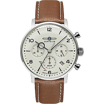 Zeppelin lz129 hindenburg Analog Men's Watch Quartz with Cowhide Bracelet 8086-5n