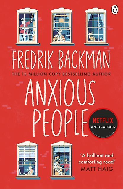Anxious People by Fredrik Backman Paperback Book