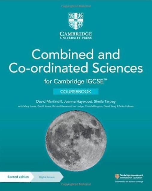 Cambridge Igcse Combined And Coordinated Sciences Coursebook With Digital Access by Sheila Tarpey Paperback Book
