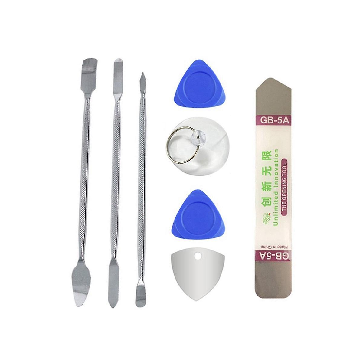 8-In-1 Metal Crowbar Set Disassembling Tool Metal Crowbar Lifting Shell Boot Prying Shell Lifting T