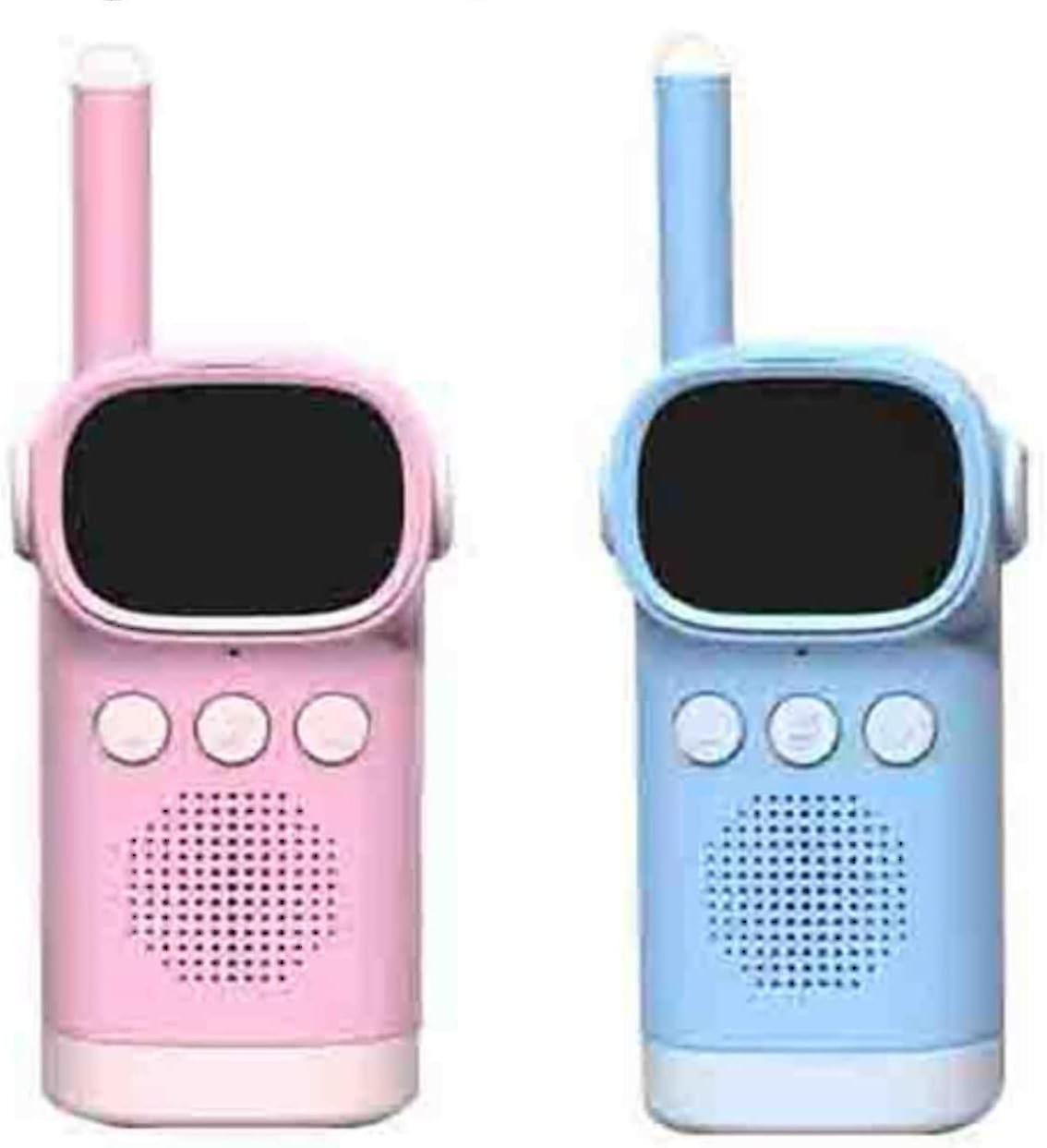 Walkie talkie per bambini Walkie Talkie Ricetrasmettitore portatile 3km Gamma Radio Interphone Giocattoli per bambini Natale